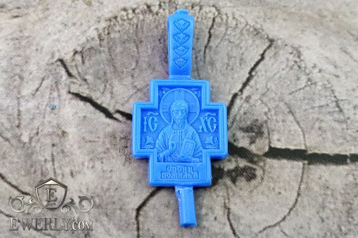 Icon - cross [stencil] of injection wax (wholesale) to buy 18723GP