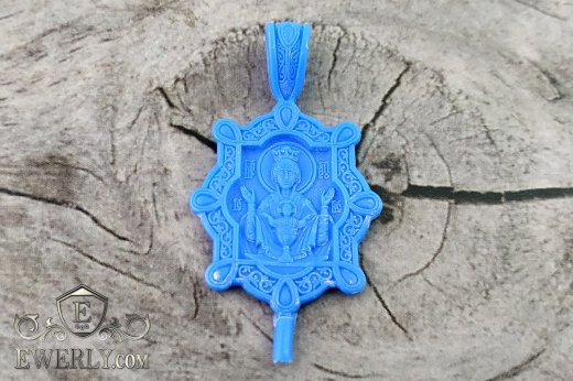 Pendant - icon [stencil] of injection wax (wholesale) to buy 1102067MI